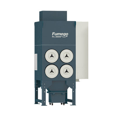 ارتفاع الضغط السلبي 380V 5500W ليزر الدخان النازع