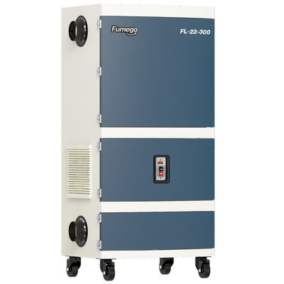 4 طبقات مرشحات 1.5kw جامعي الدخان المحمولة للنقش بالليزر