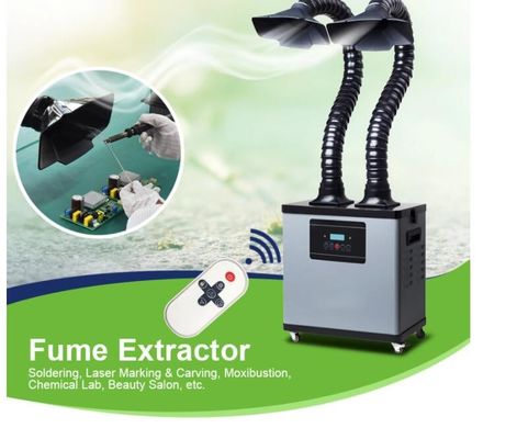 110V موبايل لحام الدخان النازع