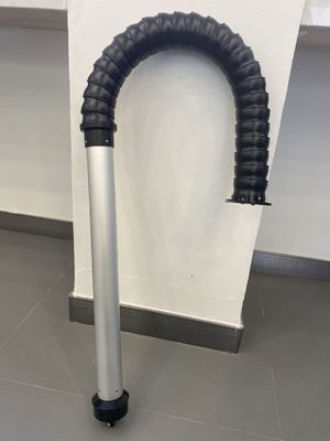 75mm fume Extractor accessories أسود لحام دخان استخراج خرطوم