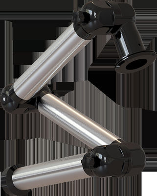 75mm fume Extractor accessories أسود لحام دخان استخراج خرطوم