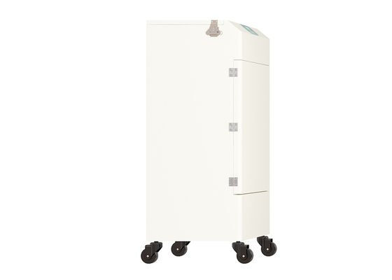 مرشحات جامع الغبار 23m / s المحمولة واجهة مدخل الهواء 90mm