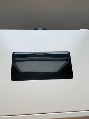 العرض الرقمي لحام 4200r / Min آلة النقش بالليزر الدخان النازع
