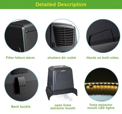 5800r / Min Desktop Mini Solder Fume Extractor