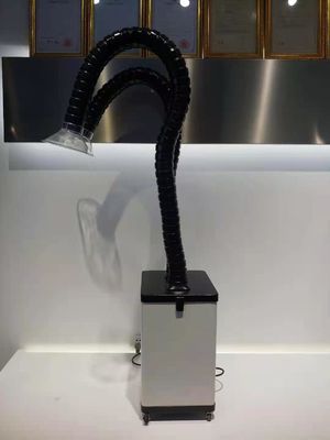 مستقر 5800r / Min الشعر صالون مستخرج الدخان ارتفاع 480mm