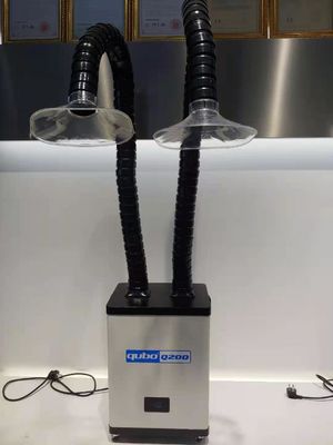 مستقر 5800r / Min الشعر صالون مستخرج الدخان ارتفاع 480mm