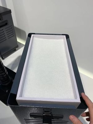 إلغاء الضوضاء 3 طبقات تصفية 200W موبايل الدخان النازع لآلة الليزر