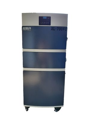 700W Laser Fume Extractor 750 M3 / H مع نظام النفخ الخلفي