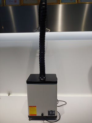 70W 195 M3 / H الضوضاء الغاء المحمولة الدخان النازع