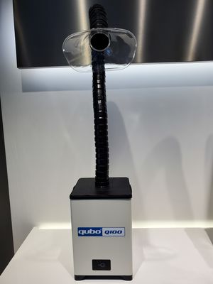 220 M3 / H Portable Fume Extractor 57db لصالون الأظافر