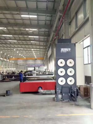 7500W جهاز تجميع الغبار بالليزر المنفوخ الخلفي لأعمال النجارة