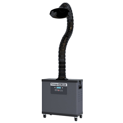 حاسوب دقيق رقاقة تحكم Benchtop Nail Salon Fume Extractor