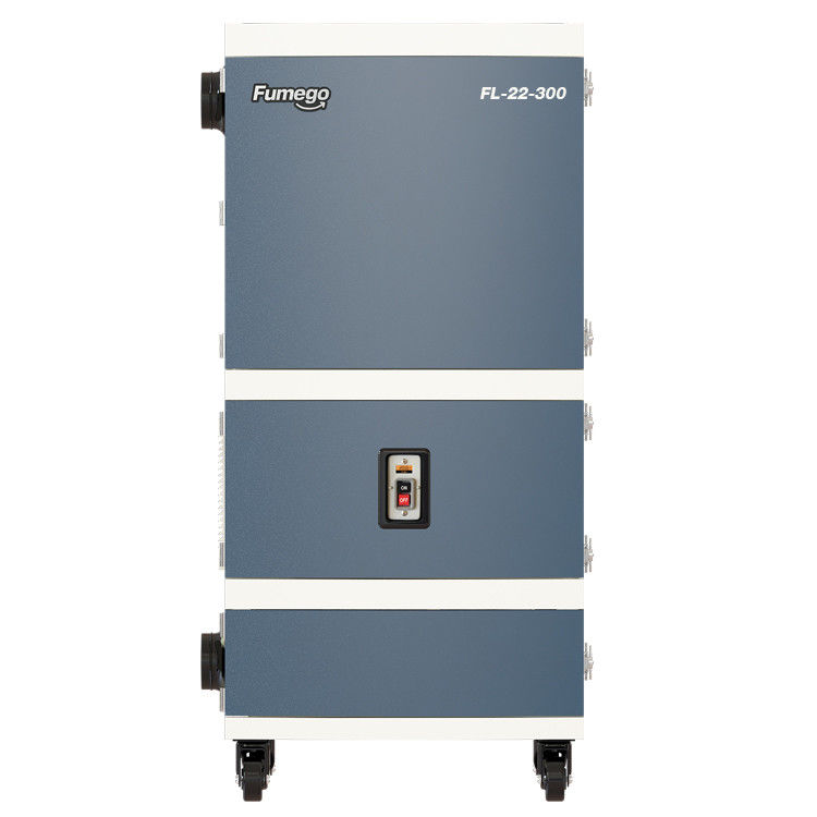 4 طبقات مرشحات 1.5kw جامعي الدخان المحمولة للنقش بالليزر