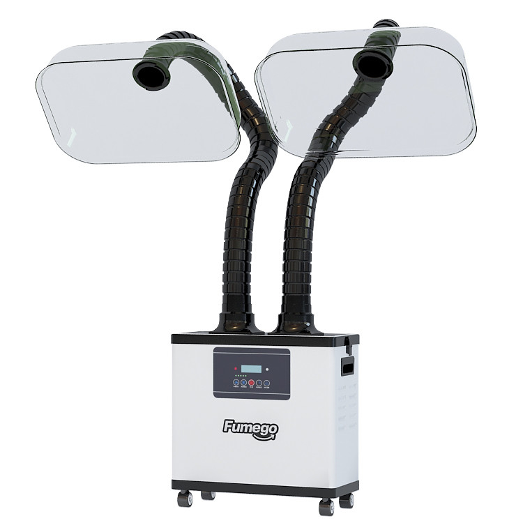 جهاز استخلاص الدخان من دخان مختبر TBK المسبق DX1002 من أجل Moxa Nail Moxibustion